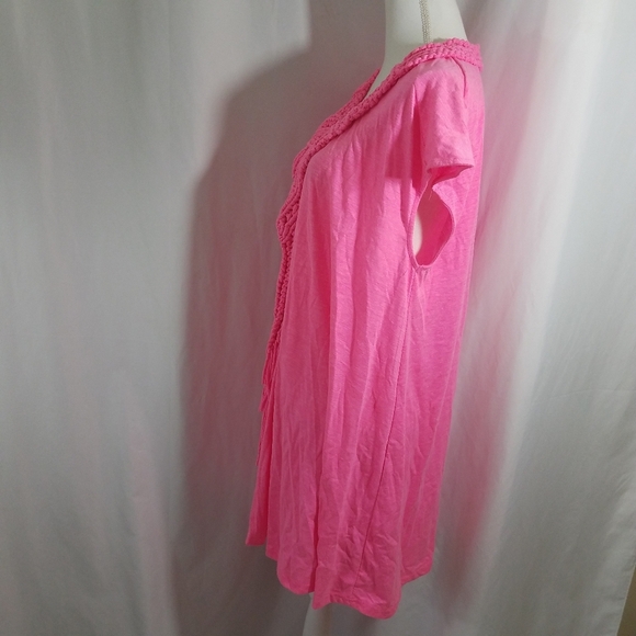 Roman's Swim Pink CoverUp M - Picture 3 of 11